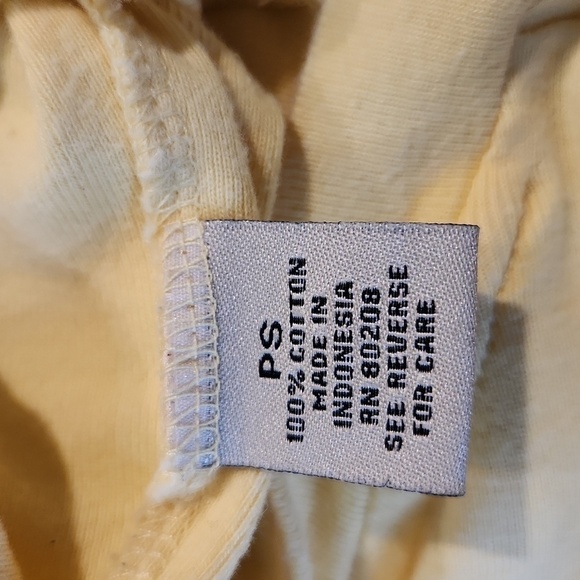 2 A Tee Butterstick Yellow Square Neck Top - Picture 4 of 4